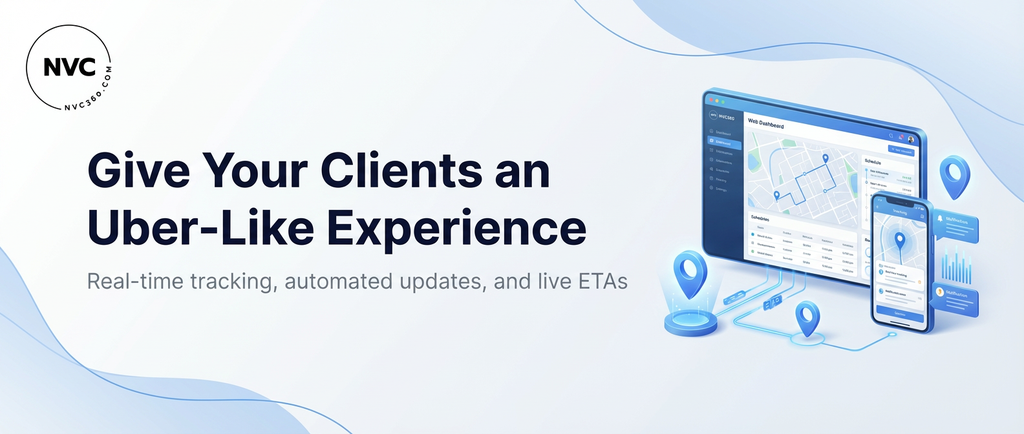 Give Your Clients an Uber-Like Experience - Real-time tracking, automated updates, and live ETAs